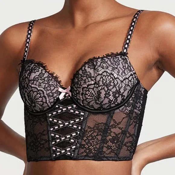 Victoria's Secret Dream Angels Lightly Lined Heritage Ribbon Slot